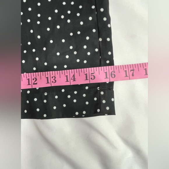 Wayward Fancies black & white Polka Dots With Pockets Romper Size 12 - Picture 12 of 16